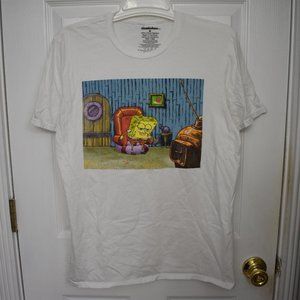 SpongeBob SquarePants Chair T-Shirt (Unisex) MEDIUM